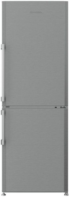 Blomberg® 11.4 Cu. Ft. Stainless Steel Counter Depth Bottom Freezer Refrigerator