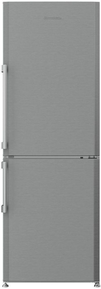 Blomberg® 11.4 Cu. Ft. Stainless Steel Counter Depth Bottom Freezer Refrigerator-0