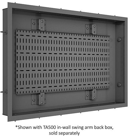 Chief® Black Proximity™ Component Storage Panel TA Backplane 1