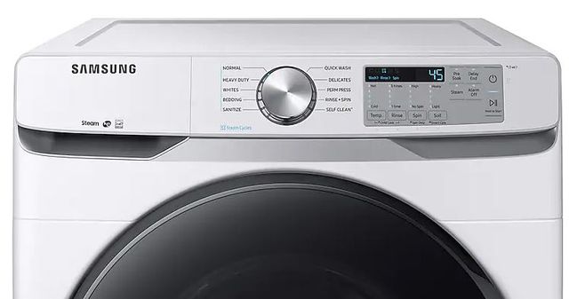 Samsung 4.5 Cu. Ft. White Front Load Washer 3