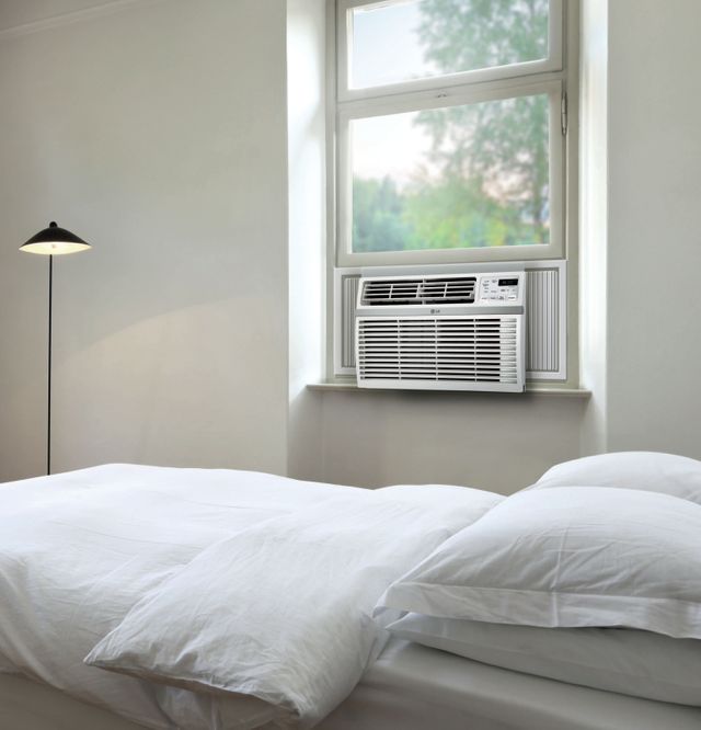LG 8,000 BTU's White Window Air Conditioner 10