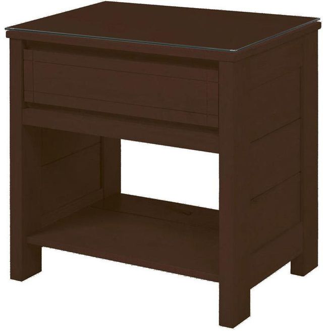Crate Designs™ WildRoots Brindle Finish 24" Night Table 0