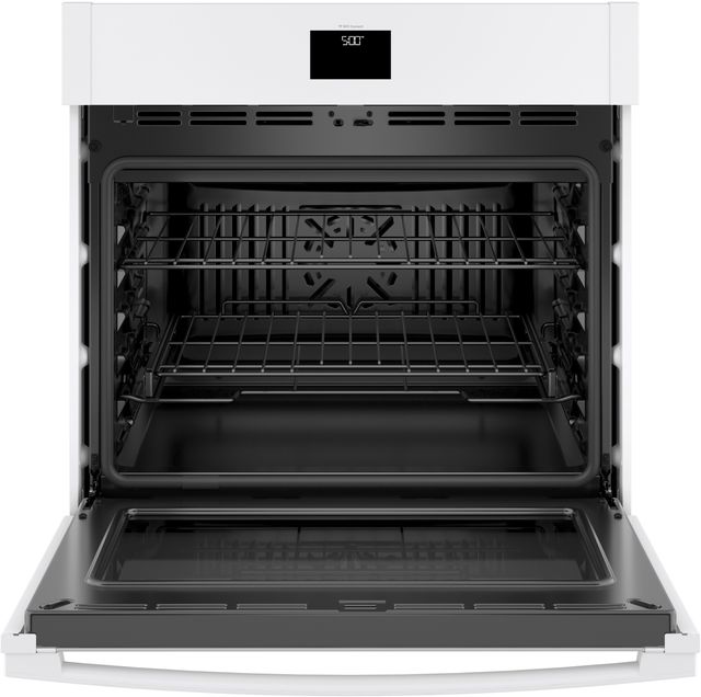 GE® 30" White Electric Built In Single Oven 1