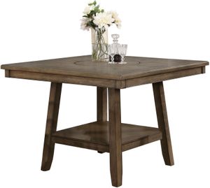 Crown Mark Manning Brown Counter Height Dining Table