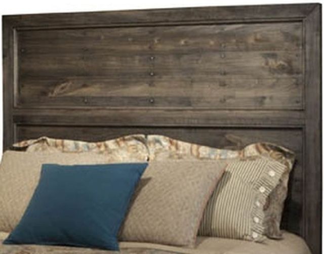 Durham Furniture The Distillery Heavily Distressed Queen Panel Bed 3