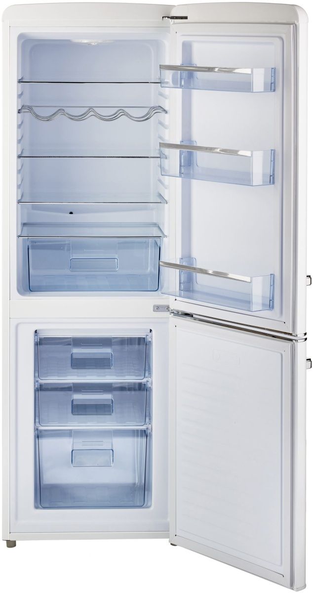 Classic Retro 21.6 Manual Defrost 7 cu. ft. Energy Star Certified Bottom  Freezer Refrigerator