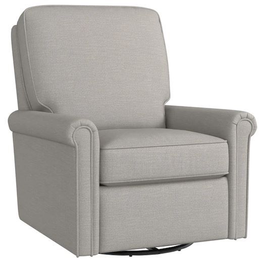 Bassett® Furniture Thompson Gray Swivel Glider