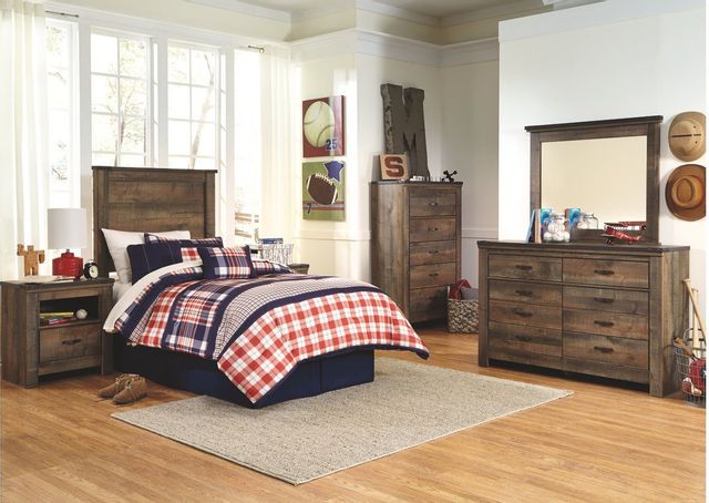 Signature Design by Ashley® Trinell Rustic Brown Chest 4