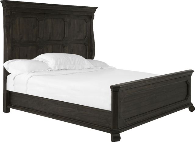Magnussen Home® Bellamy Peppercorn California King Panel Bed-0