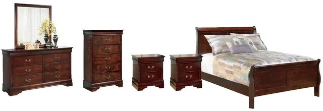 Alisdair Louis Philippe 2 Drawer Nightstand by Signature Design by