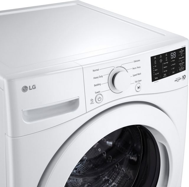 LG 5.0 Cu. Ft. White Front Load Washer 5