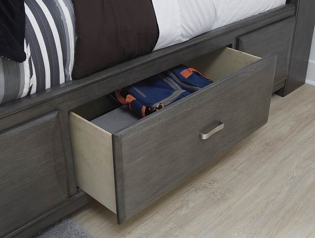Signature Design by Ashley® Caitbrook Gray Full Storage Bed with 7 Drawers 2