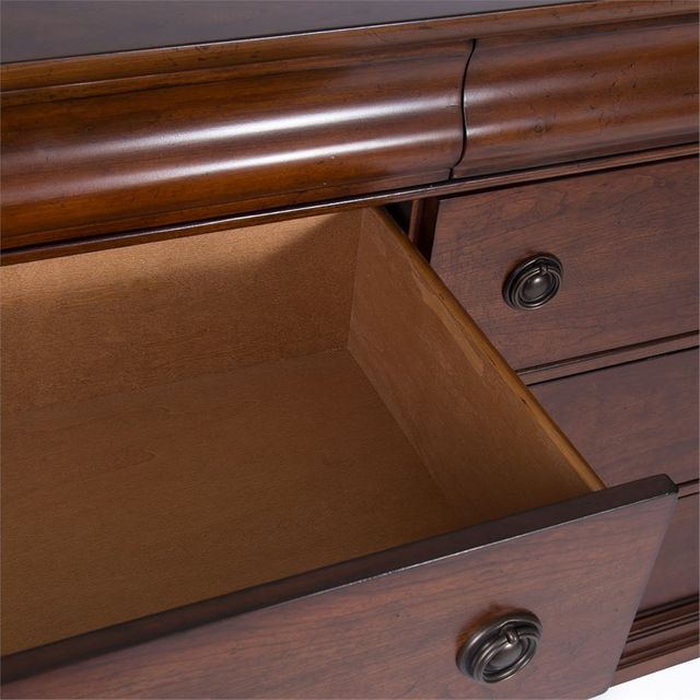 Liberty Furniture Rustic Traditions Rustic Cherry 8 Drawer Dresser 4