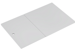 Elkay® Circuit Chef White 30.75" x 18.75" x 0.5" Cutting Board