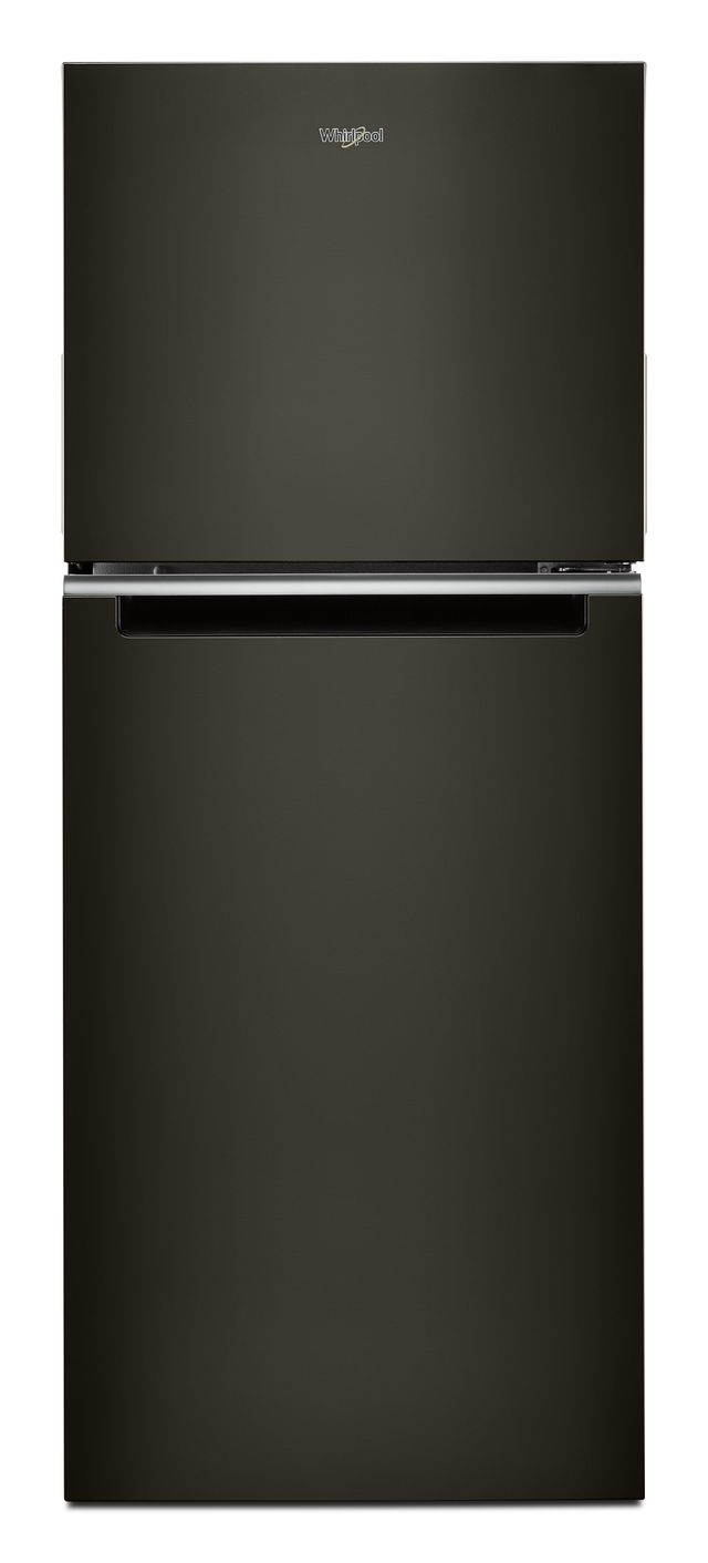 Whirlpool® 11.6 Cu. Ft. Black Stainless Steel Top Freezer Refrigerator