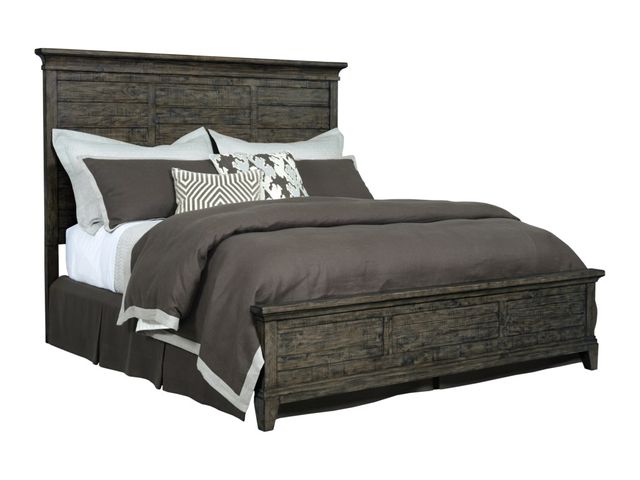 Kincaid® Plank Road Charcoal California King Panel Bed-0