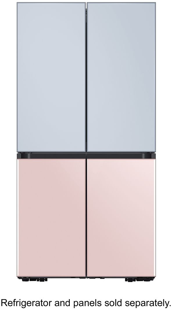 Samsung BESPOKE Rose Pink Glass Refrigerator Bottom Panel-3
