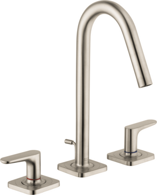 Axor Citterio Brushed Nickel 1.2 GPM  M Widespread Faucet