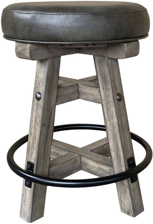 Parker House® Lodge Dining Siltstone Swivel Counter Stool