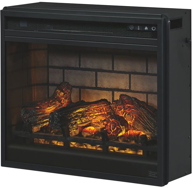 Signature Design by Ashley® Black LG Insert Infrared Fireplace 1