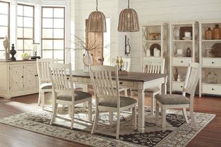 Signature Design by Ashley® Bolanburg 5pc Two-Tone Dining Set with 2 FREE Side Chairs P92333828