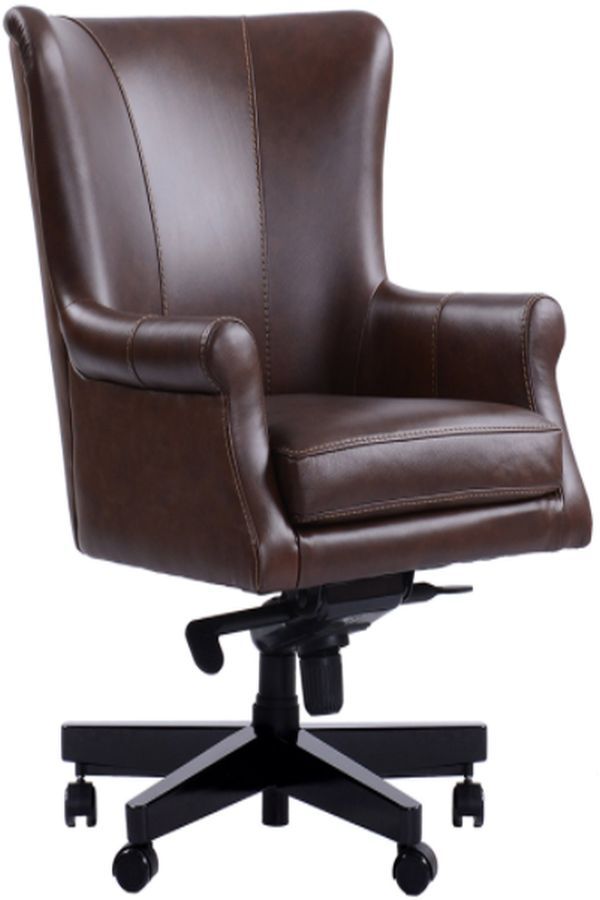 Parker House® Verona Brown Desk Chair-0