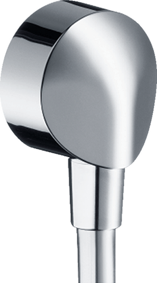 Hansgrohe FixFit Chrome Wall Outlet with Check Valves