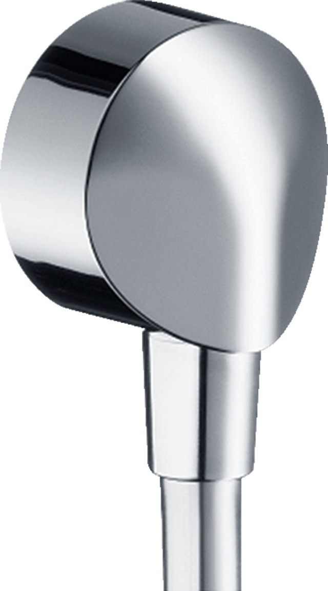 Hansgrohe FixFit Chrome Wall Outlet with Check Valves-0