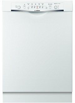 Bosch 24" DLX Ascenta Series Built-In Dishwasher-White