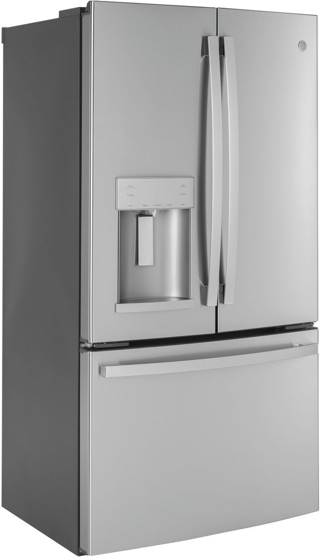 GE® 22.1 Cu. Ft. Fingerprint Resistant Stainless Steel Counter Depth French Door Refrigerator (S/D) 2