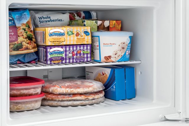 Frigidaire® 14.5 Cu. Ft. White Top Freezer Refrigerator 9