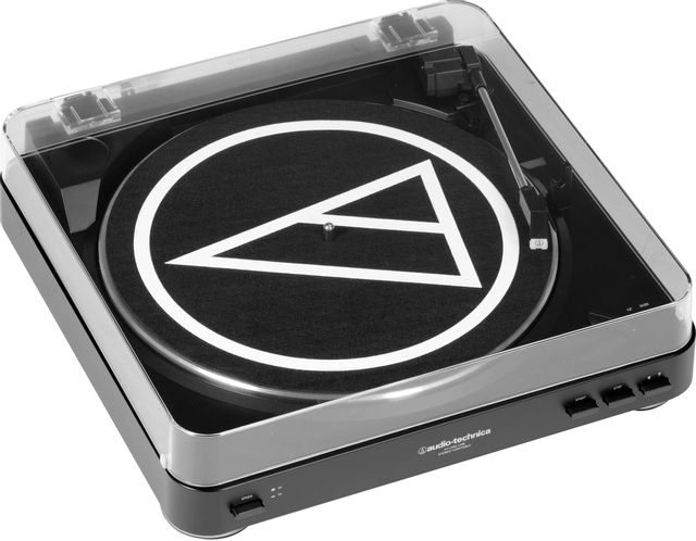 Audio-Technica® AT-LP60BK Fully Automatic Belt-Drive Stereo Turntable 1