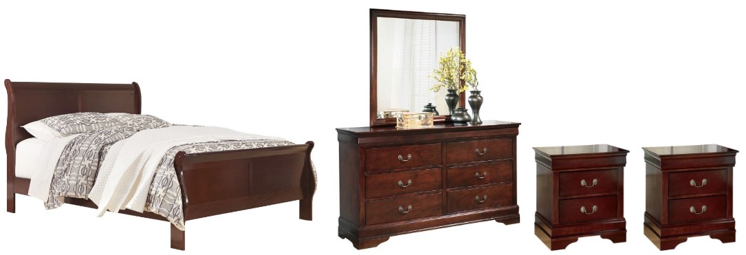 Ashley alisdair store king sleigh bed