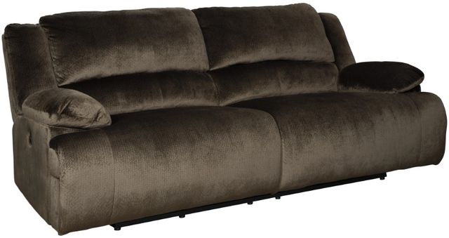 Signature Design by Ashley® Clonmel 3-Piece Chocolate Living Room Set with Reclining Sofa-1
