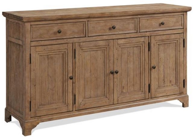 Riverside Furniture Davie Pale Oak Server