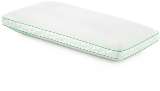 Malouf® Sleep Z® Zoned Dough® Peppermint Queen Pillow 3
