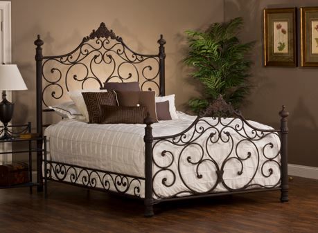 Hillsdale Furniture Baremore Metal Bed-Queen-0