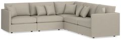 Bassett® Furniture Beckham Straw L-Shaped Sectional