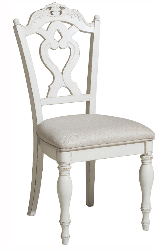 Homelegance Cinderella White Chair 1