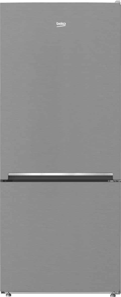 Beko 13.77 Cu. Ft. Fingerprint Free Stainless Steel Counter Depth Bottom Freezer Refrigerator  0