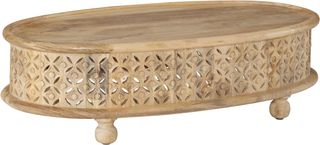 Powell® Inora Natural Oval Coffee Table