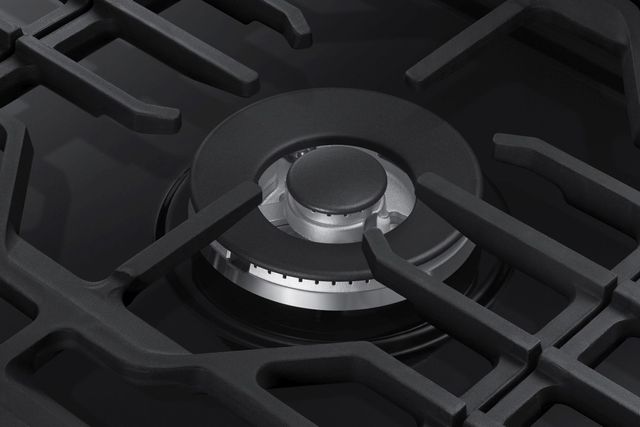 Samsung 36" Fingerprint Resistant Black Stainless Steel Gas Cooktop 2