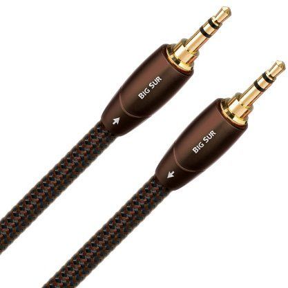 AudioQuest® Big Sur 3.5mm to 3.5mm Interconnect Analog Audio Cable (1.5M/4'11")
