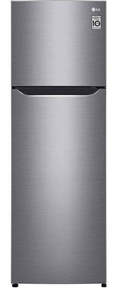 Réfrigérateur à congélateur supérieur à profondeur de comptoir de 22 po LG® de 9,0 pi³ - Acier argenté platine
