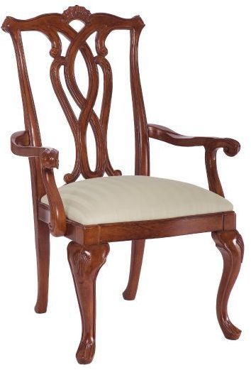 American Drew® Cherry Grove Pierced Back Arm Chair 0