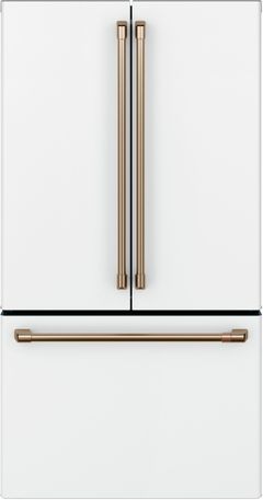 Café™ 23.1 Cu. Ft. Matte White Counter Depth French Door Refrigerator-CWE23SP4MW2