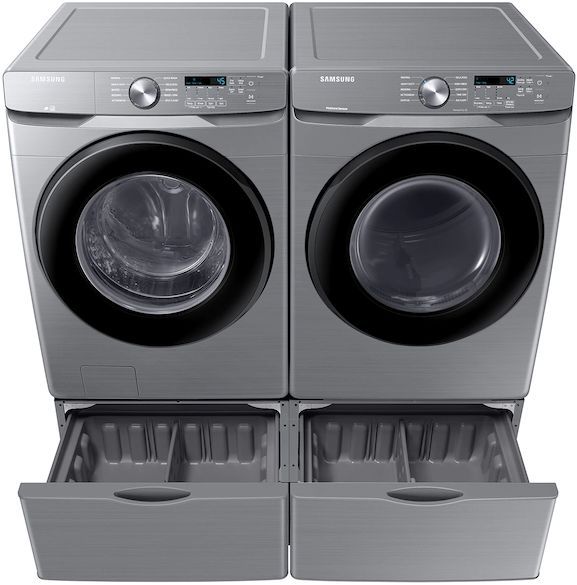 Samsung 6000 Series 7.5 Cu. Ft. Platinum Front Load Electric Dryer 5