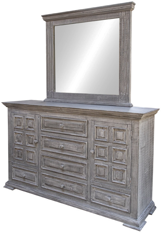 International Furniture Direct Terra Gray Dresser-1