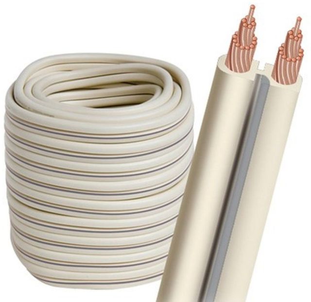AudioQuest® G2 White Unterminated Speaker Cable (15.0 m/49'2") 1