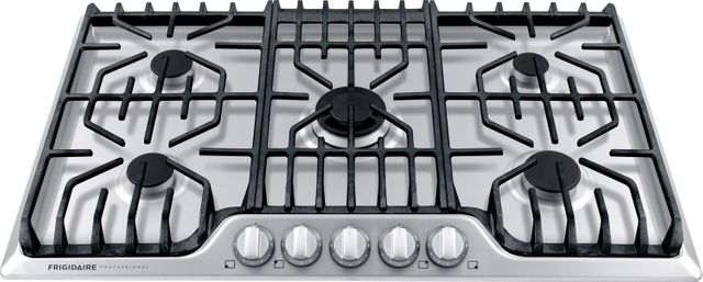 Table de cuisson au gaz Frigidaire Professional® Professional® de 36 po - Acier inoxydable 1